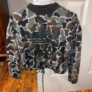 Adidas cropped hoodie